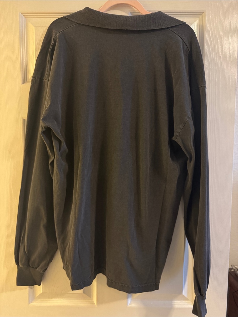 Colorado Long-Sleeve Boyfriend Oversized Polo - Picture 3 of 4